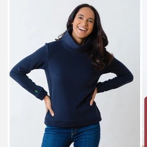 Dudley stephens park slope turtleneck navy xs